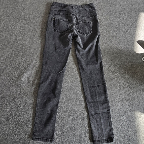 [Tinseltown] faded high waisted skinny black jeans - size 5 - Picture 3 of 4
